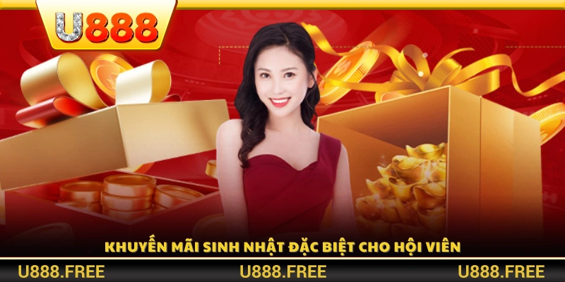 Khuyến mãi đặc biệt mừng sinh nhật