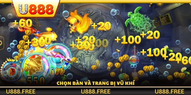 Lựa chọn bàn chơi phù hợp và chuẩn bị vũ khí