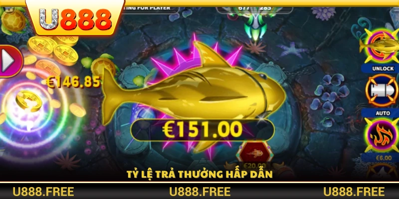 Hệ thống thưởng phong phú với tỷ lệ trả thưởng vượt trội