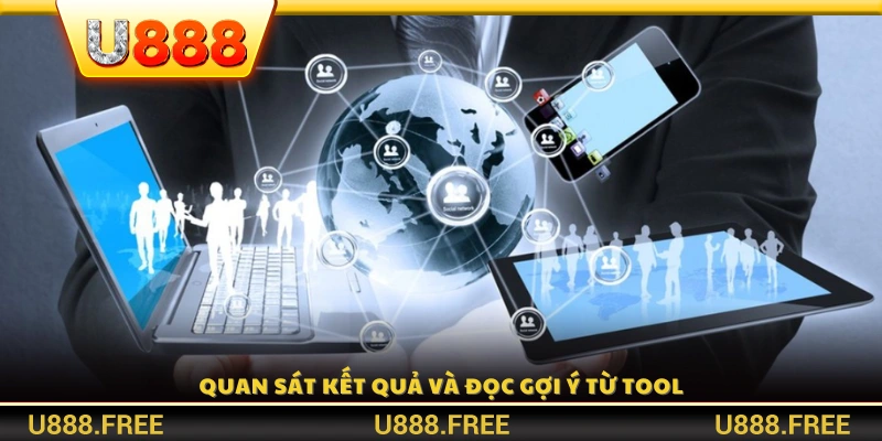 Theo dõi kết quả mỗi ván và nhận tín hiệu gợi ý trực tiếp từ tool